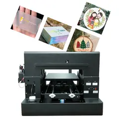 Full Set UV DTF A4 Sticker Printer Direct UV Ink AB film UV DTF Printer for Phone Case Glass Bottle Metal