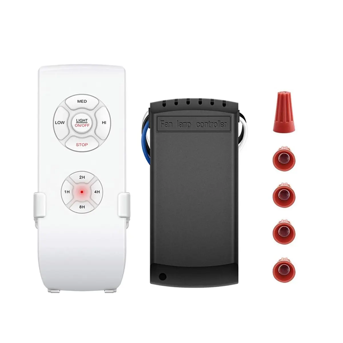 HDL TUYA WIFI Universal Ceiling Fan Remote Control Kit Adjustable 3 Wind Speed/Timing Switch Lamp Transmitter Receiver 220V