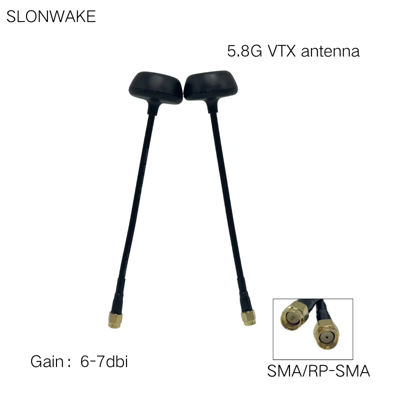 

New product: 5.8G gain antenna, with a gain within 7dBi inner pin and inner hole mushroom head design, multi-band, suitable fo