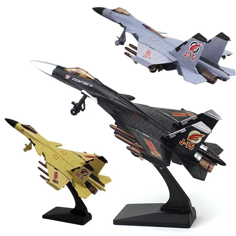 

J-15 Fighter Military Model Fighter Alloy Acousto Optic High Simulation Alloy Toy Ornament Gifts FJ8