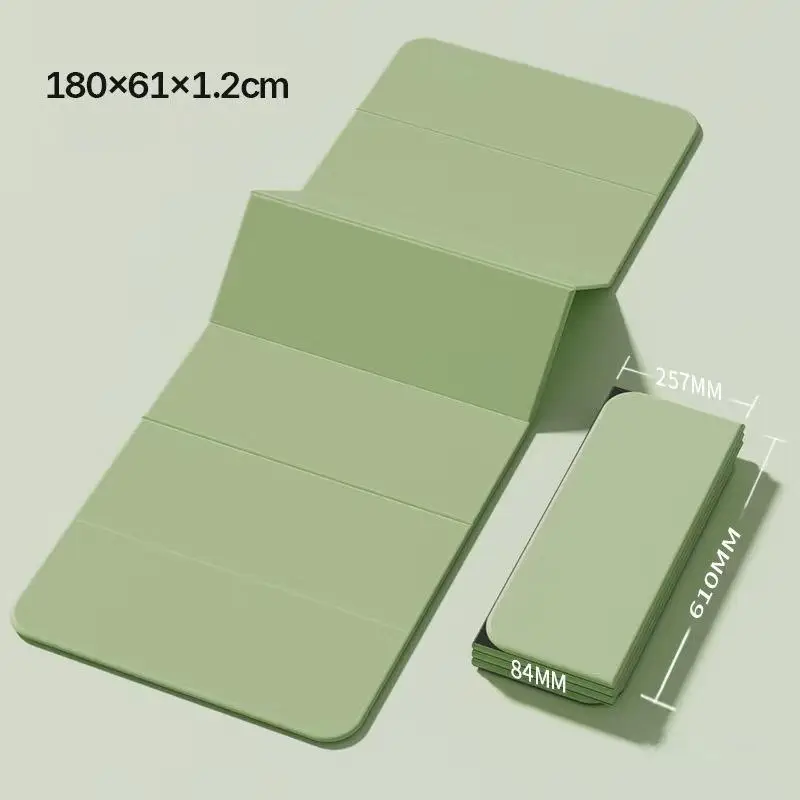 

Women's Thickened Silent & Non-Slip Bath Mat Portable Foldable Yoga & Fitness Mat Widened Shock Absorption for Home Use