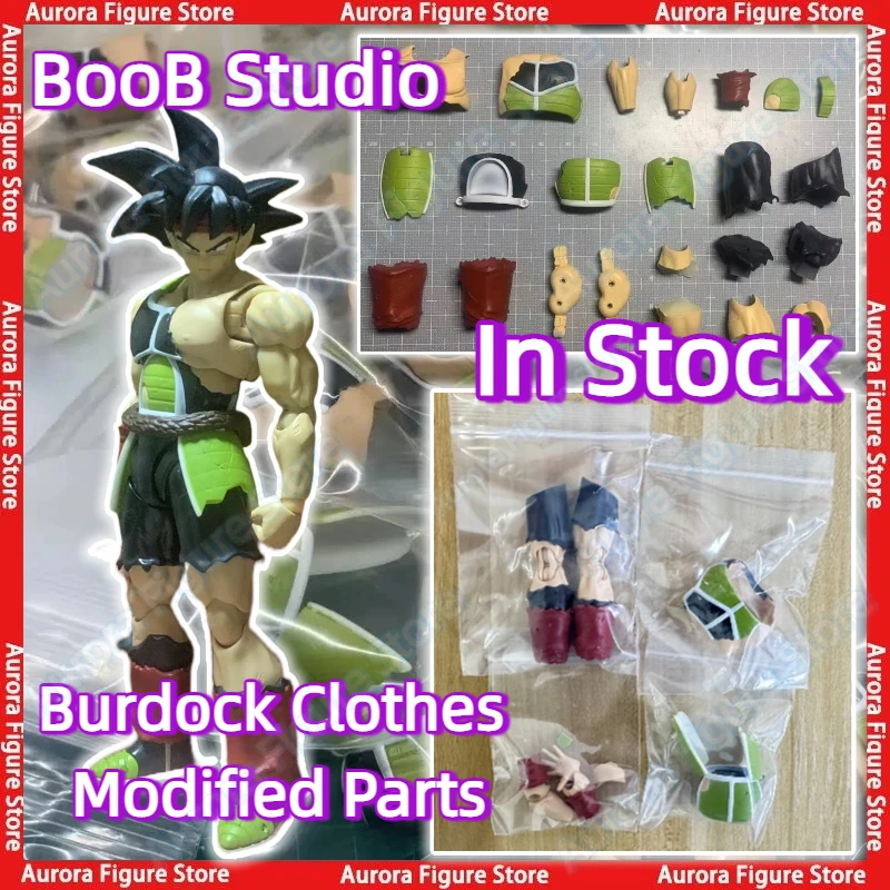 

В наличии BooB Studio Dragon Ball Z SHF Burdock Одежда Модифицированные детали Аксессуары Сон Гоку Аниме Фигурки Игрушки Модель ПВХ