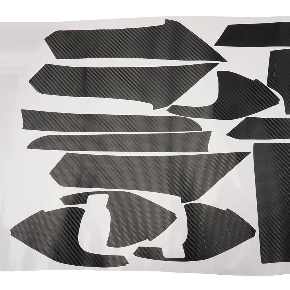 Brand New Car Stickers Accessories Black Carbon Fiber Decoration For Left-handed Driving Interior For Toyota for camry 2006-2011