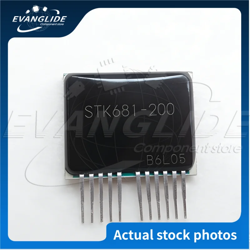 1 PCS 100%Original & New STK681-200-E Forward/Reverse/Motor driver 5V/NV/AV 12-Pin SIP In Stock Wholesale Discount