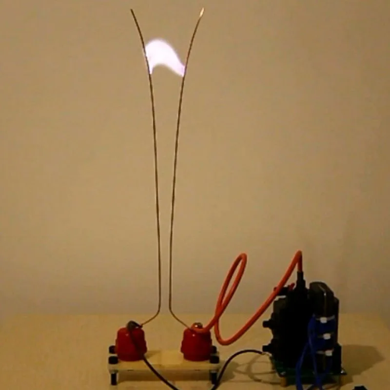 Jacob Ladder High voltage ignition arc Marx generator Experiment DIY Tesla Coil Physical Experiment Geek Toy ZVS 24V drive Power