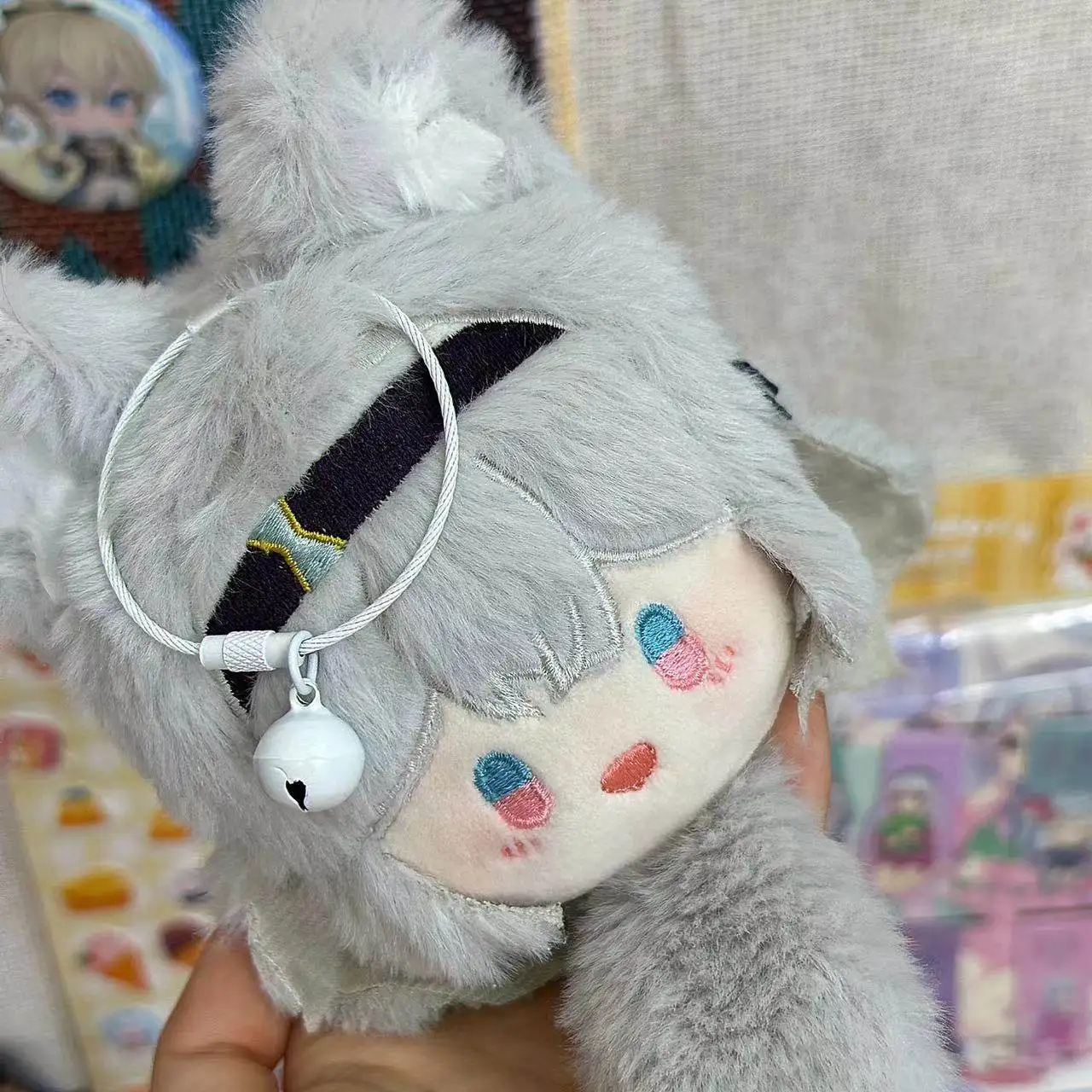 Game Honkai Star Rail Firefly 9CM Stuffed Doll Pendant Keychain Bag Ornaments Cosplay Props Fan's Collection Gift