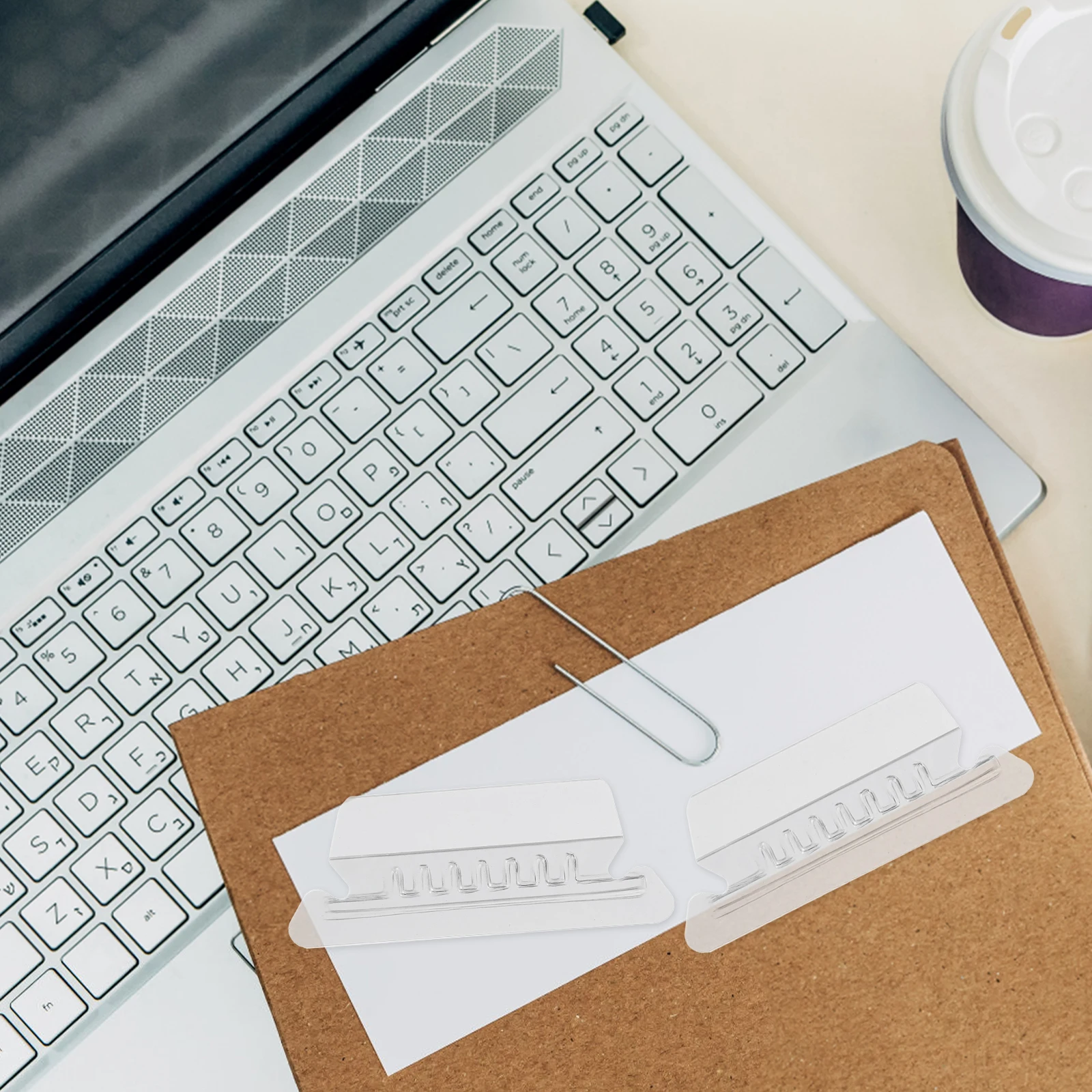 

20Pcs Hanging File Tabs Inserts Small Design Lightweight File Dividers for Binder Classification Index Tab Folder Tabs