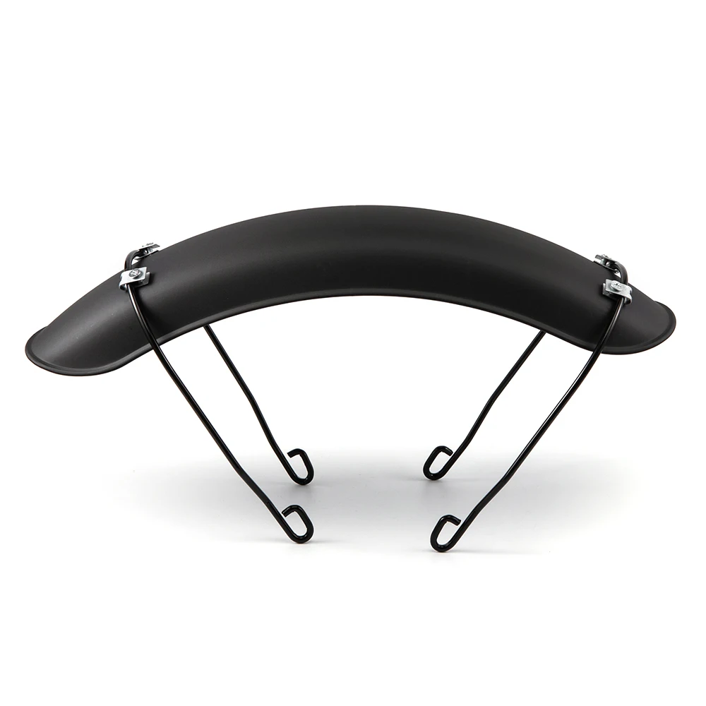 غطاء واقي الطين بتصميم كلاسيكي للحاجز الأمامي للدراجة النارية أسود غير لامع معدني لدراجة Harley Fat Bob Bobber Honda CG125 Cafe Racer Chopper Yamaha