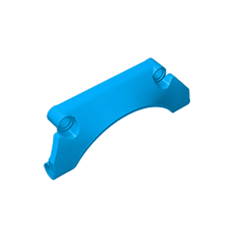 Gobricks GDS-1518 Technical, Panel Car Mudguard Arched 9 x 2 x 3 Straight Top compatible lego 42531 pieces of children\'s toys