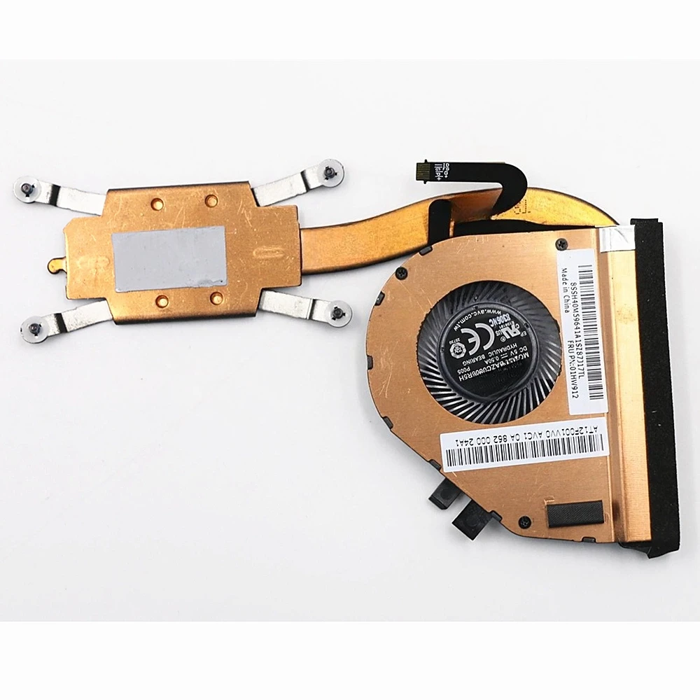 B=For  Original  Lenovo Thinkpad X270 Laptop CPU Cooling Fan Heatsink 01HW912 01HW913 01HW914 100% Tested Fast Ship