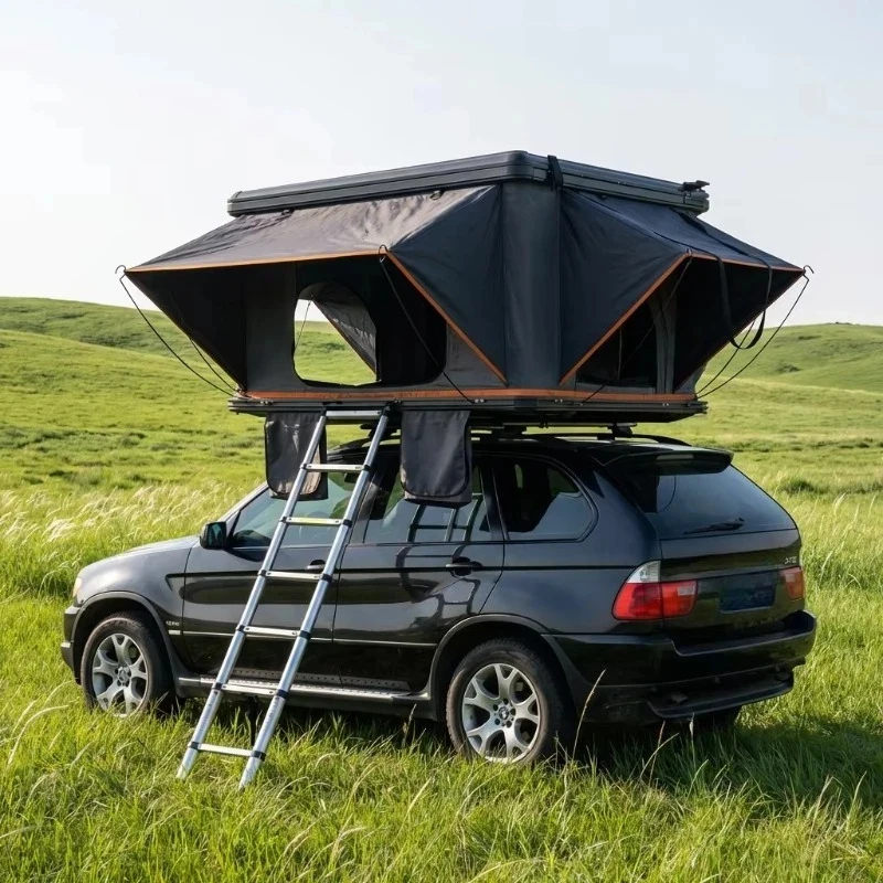 Hot Sale-Factory Direct Lightweight Hard Rooftop Tent - Person Four-Season Door Window Automatic Opening Aluminu - view 3