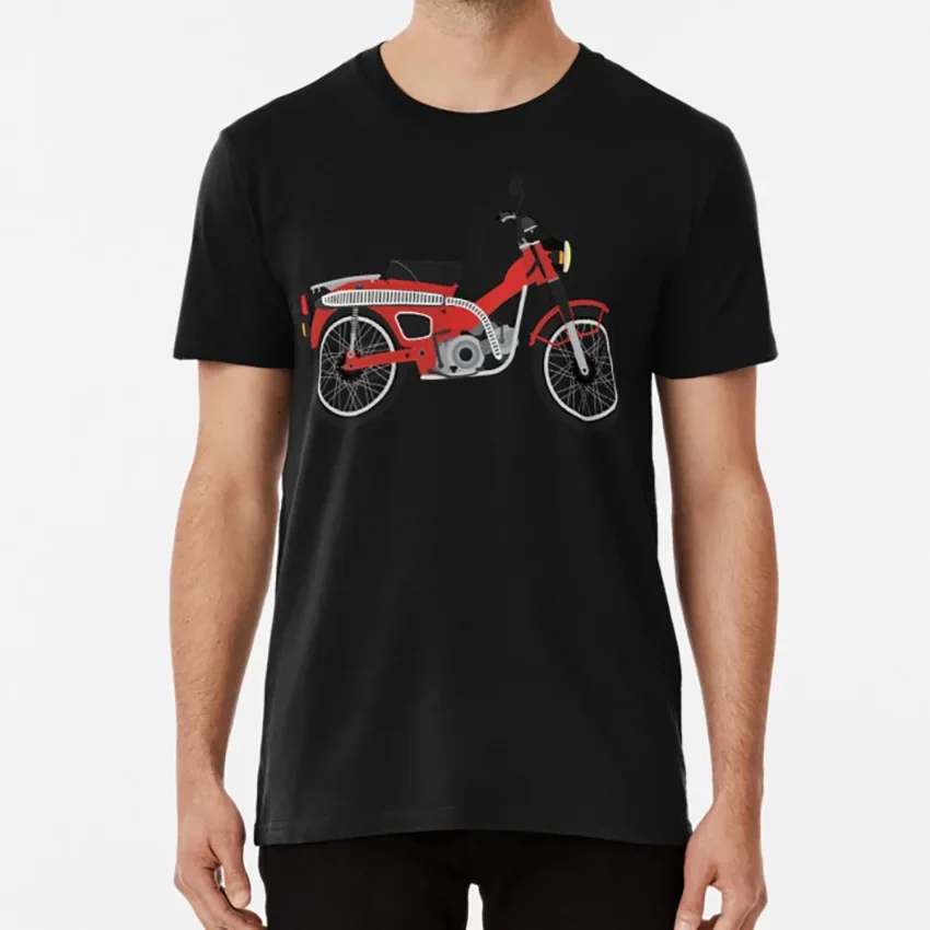 mens summer Tops Hattori  Classic harajuku   Ct110 Postie Bike T Shirt Ct110 Postie Bike Postie Adv Motorbike Ct90 Trail