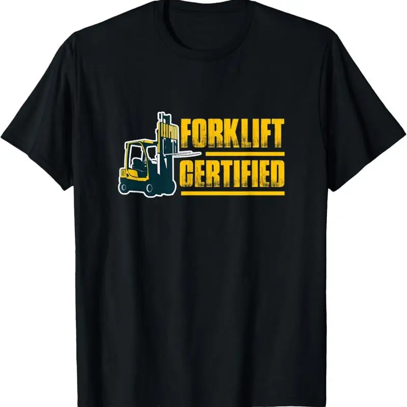 Forklift Certified Operator Driver Forklifting T Shirt