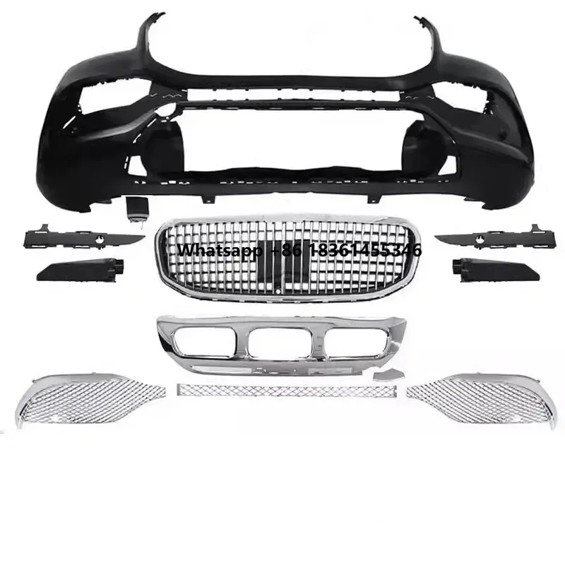 

For GLS400 GLS450 GLS480 GLS600 modified Front bumper Rear bumper Grill Fog light frame Body kit