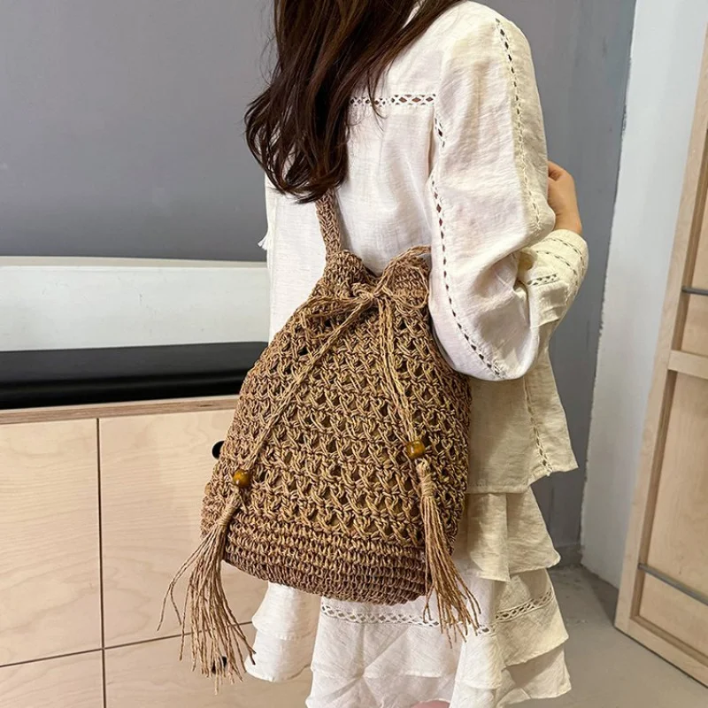 

Chic Women's Tote Bag Crafted From Sheepskin Leather Featuring Casual Vintage Lightweight Soft Daily Refined Look​