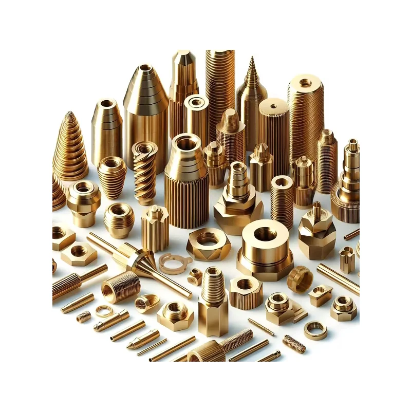 

CNC Milling Machined Anodized Brass Bronze Parts Rapid Prototype