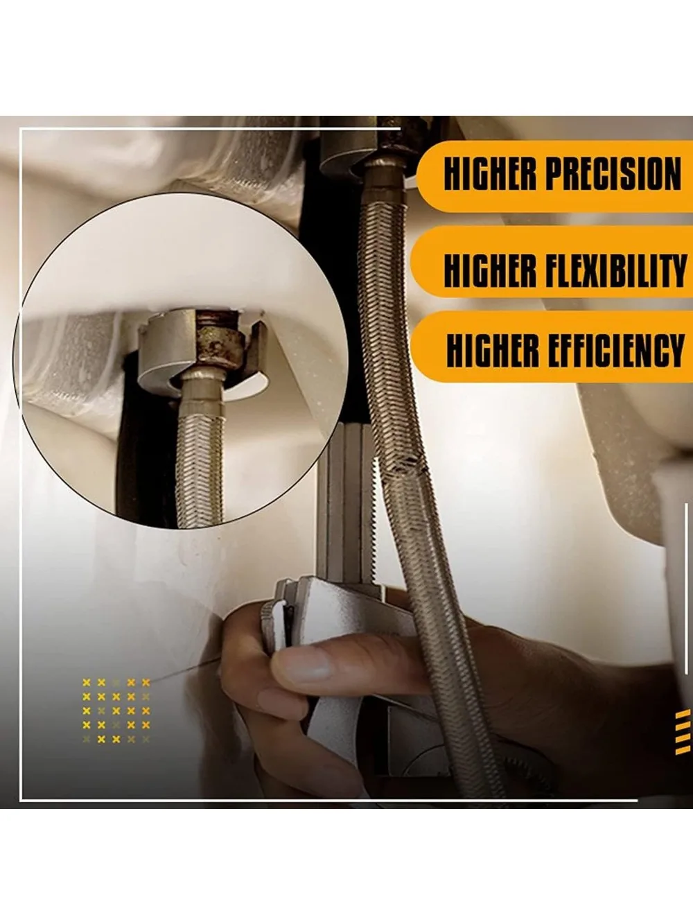 مفتاح ربط عالمي قابل للتعديل: أداة سباكة مثالية لإصلاح الصنبور والحوض!