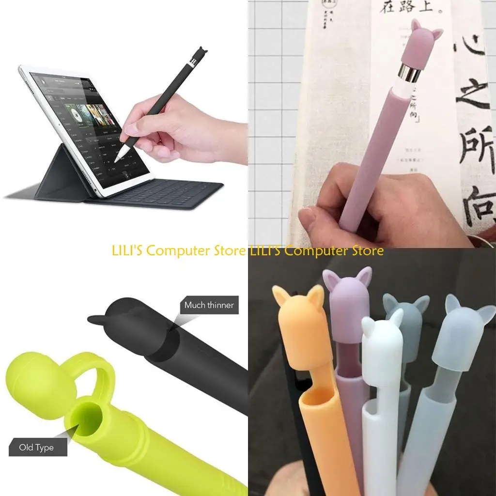 

A52B Soft Silicone for Case for pro Pencil 1st Protective Sleeve Holder Grip and Nib Cover Accessorie