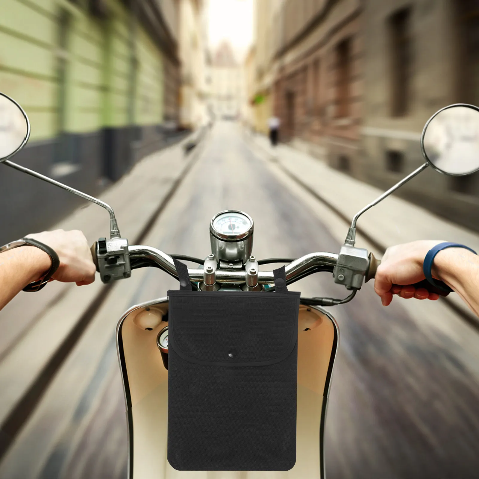 

Сумка на руль мотоцикла из ткани, большая вместительная подвесная сумка-органайзер, передняя сумка для инструментов, маленькая сумка для хранения на мотоцикле