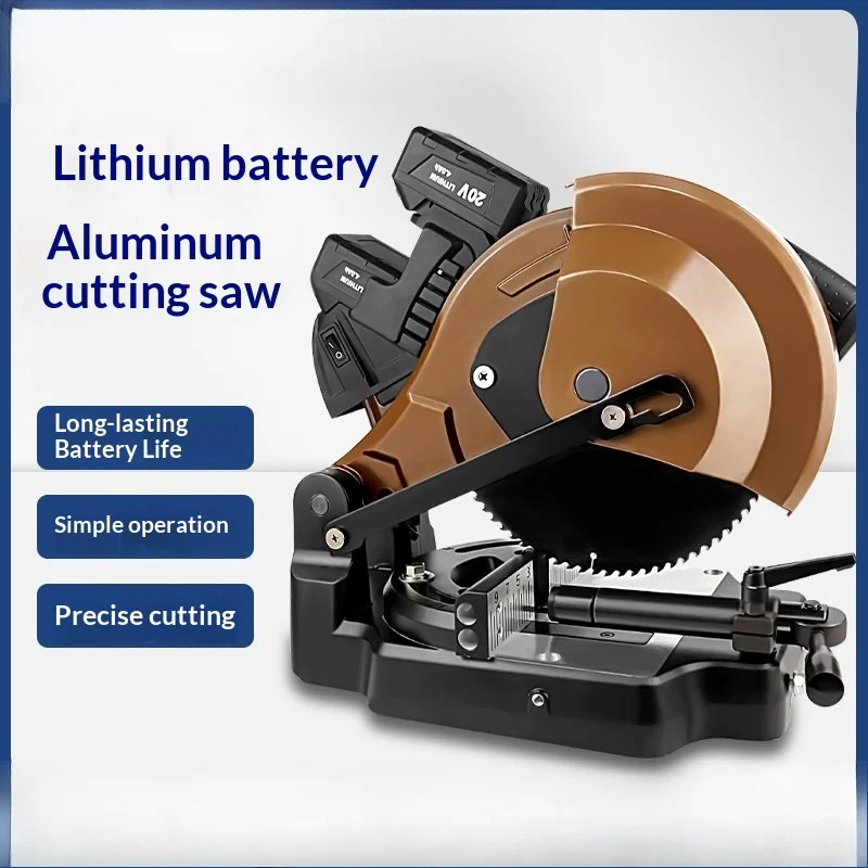 Brushless Lithium-ion Miter Saw Cordless Portable High-precision Wood & Aluminum Cutting Machine