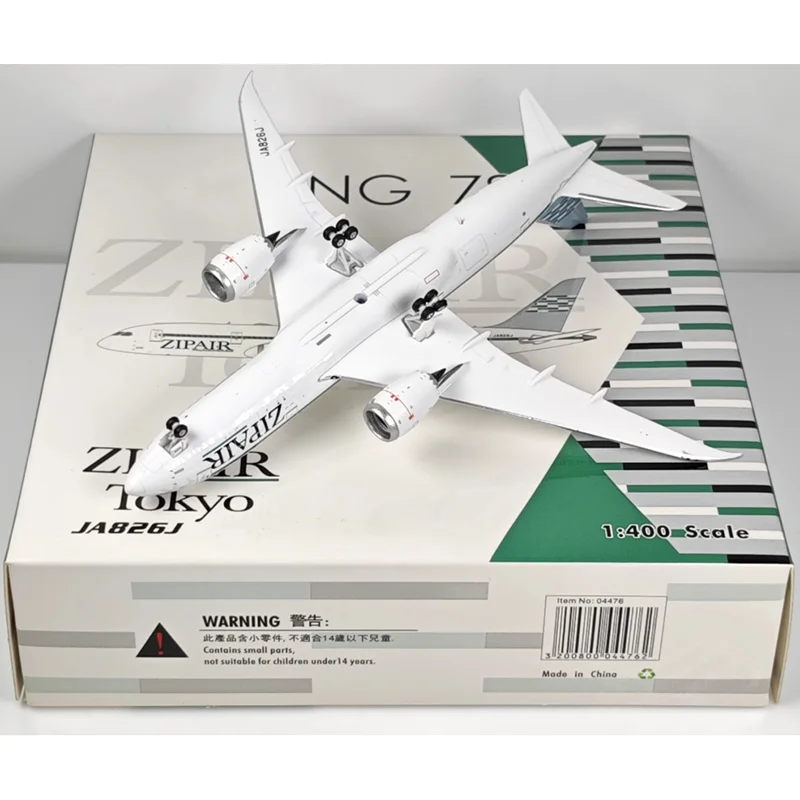 Phoenix Diecast 1/400 Scale 04476 Japanese ZIPAir B787-8 JA826J Alloy Aircraft Model Collection Toy