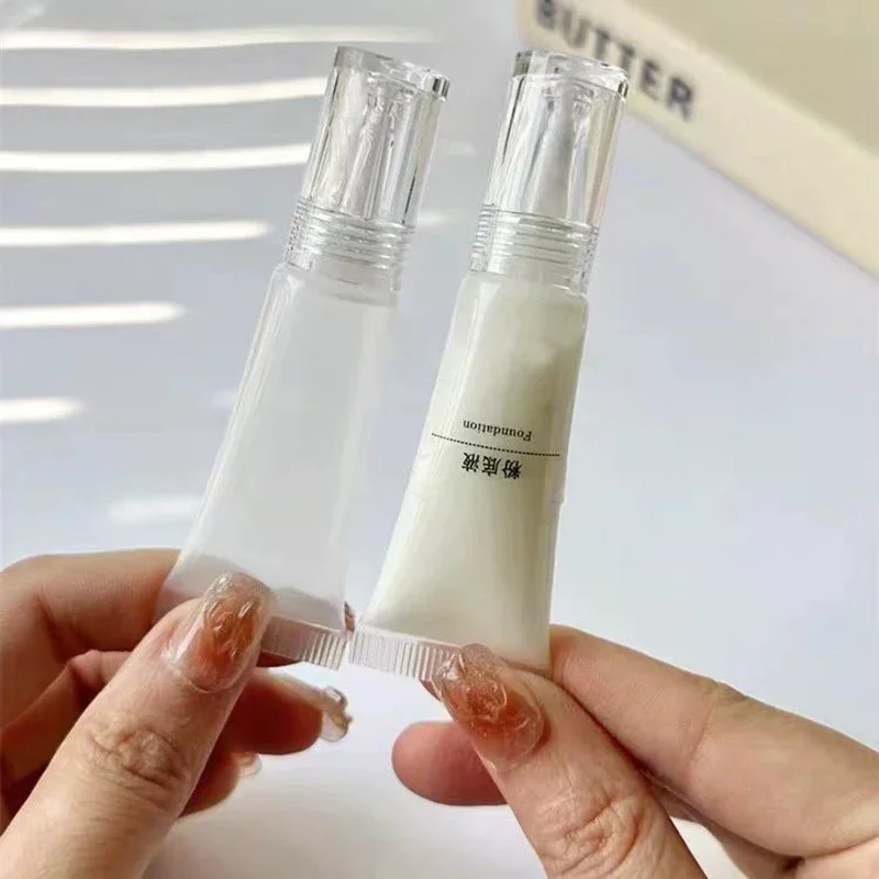 15ml 10/ Cosmetic Soft Tubes Sunscreen Eye Cream Lotion Liquid Foundation Refillable Bottles Hyaluronic Acid Dropper Empty