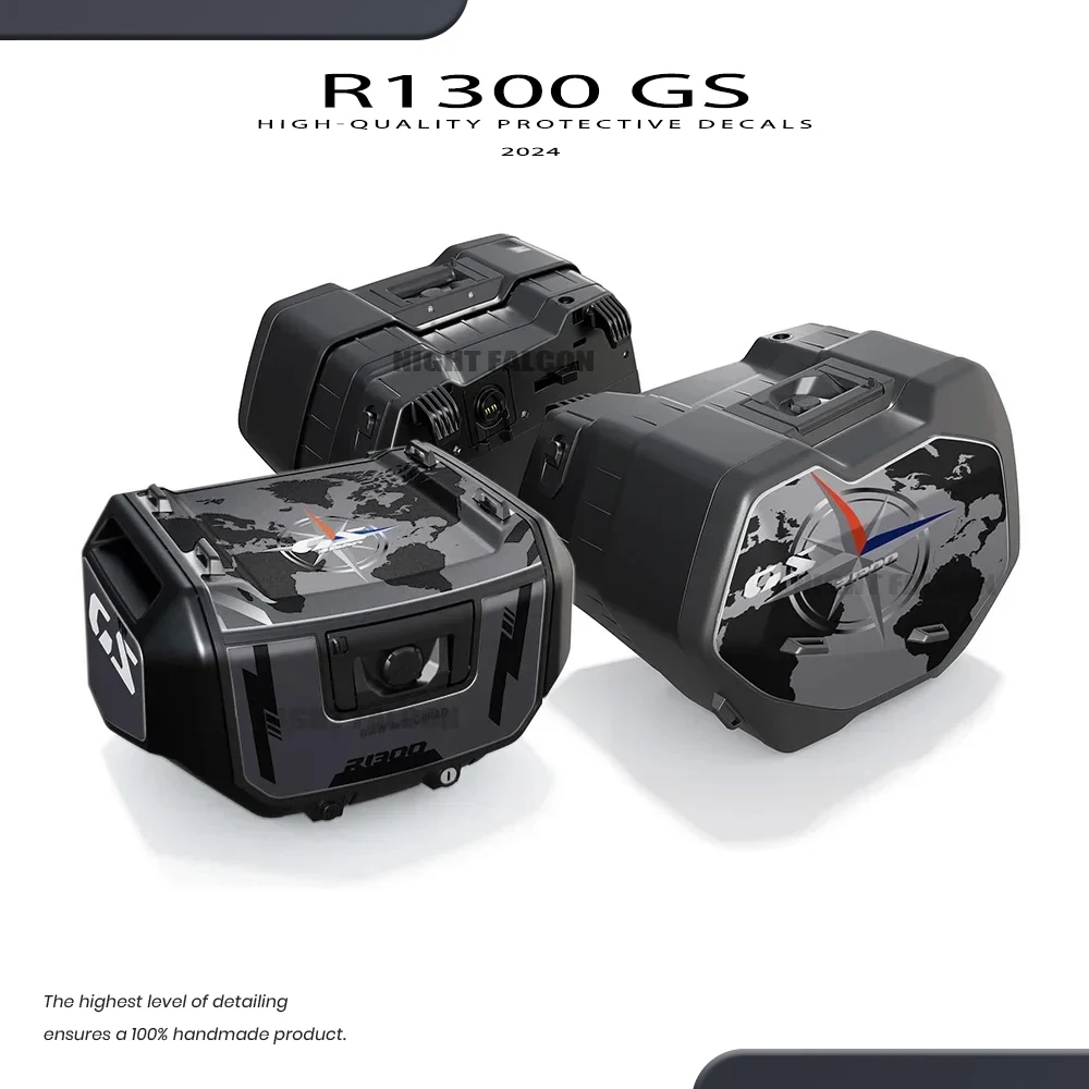 For GS1300 R1300GS 2024 GS1300 Vario Suitcase Kit R 1300 GS Accessories Motorcycles Luggage Sticker Protection Suitcase Decal
