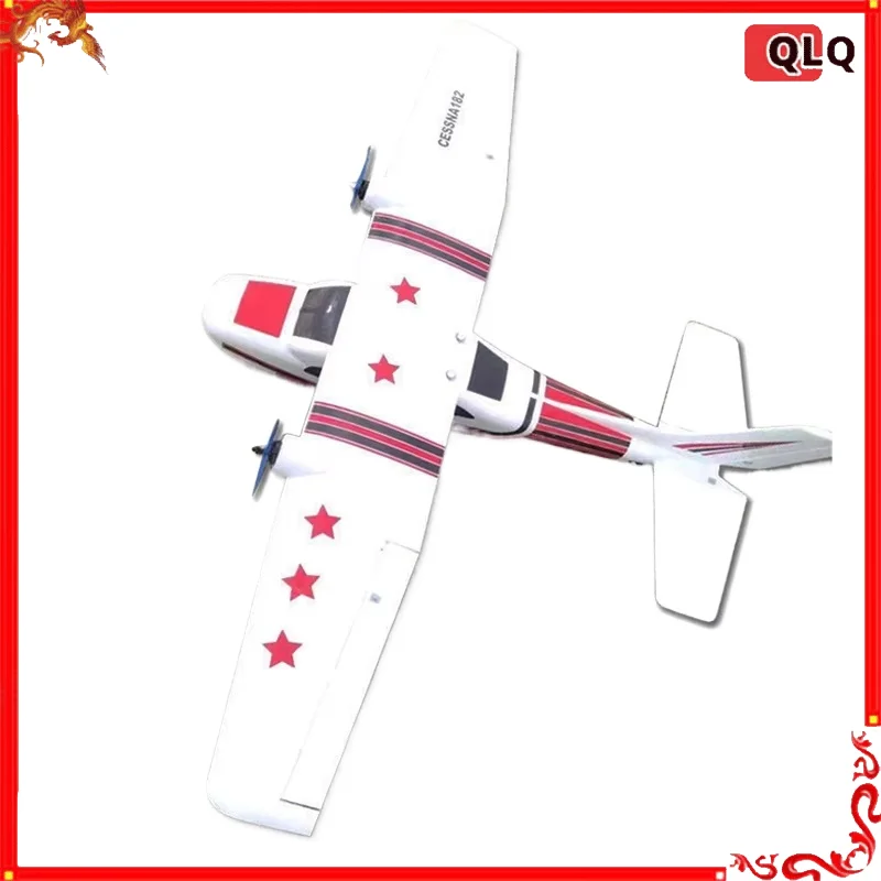 Electric EPO Twin-Engine Cessna 182 plus RC Airplane 1210 Wingspan Fixed-Wing FPV Shock-Resistant Remote Control Aircraft Toy
