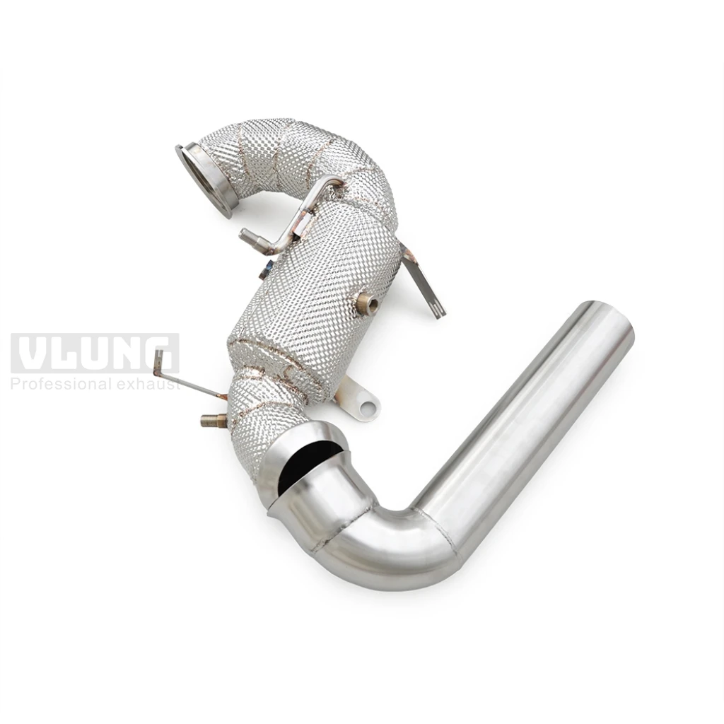 Downpipe with Front Pipe for Lotus Emira 2.0T 2021-2026 High Performance Exhaust System Turbo Spool Upgrade