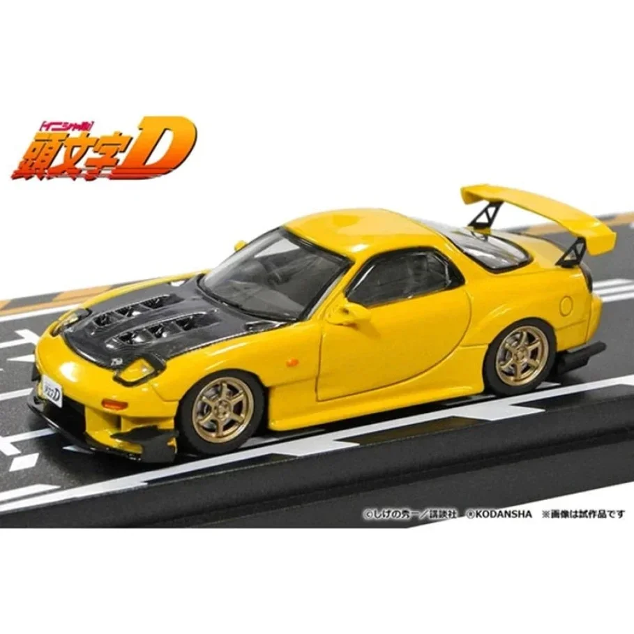 Modeler\'s 1:64 RX-7 FD3S Yellow + NSX NA1 Diecast Model Car