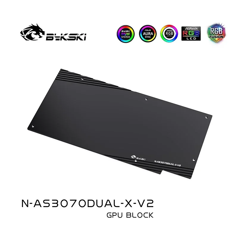 وحدة معالجة الرسومات من Bykski لوحدة معالجة الرسومات الخاصة بالألعاب ASUS DUAL RTX3070/ASUS KO RTX3070/ASUS TUF RTX3060T1 للألعاب/ASUS ROG STRIX RTX3060