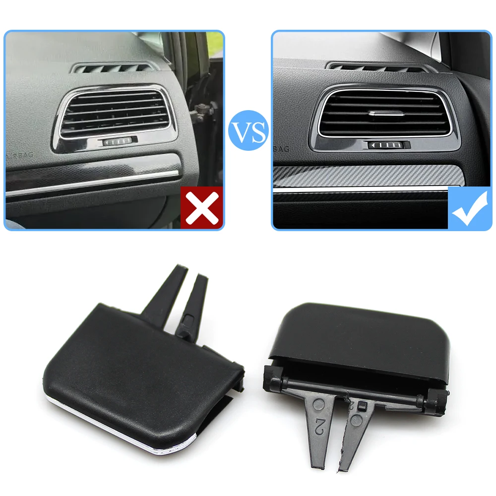Auto Dashboard Vorne Hinten Klimaanlage AC Vent Grille Outlet Tab Clip Slider Reparatur Kit Für VW Volkswagen Golf 7 2014-2020 – Detail 8