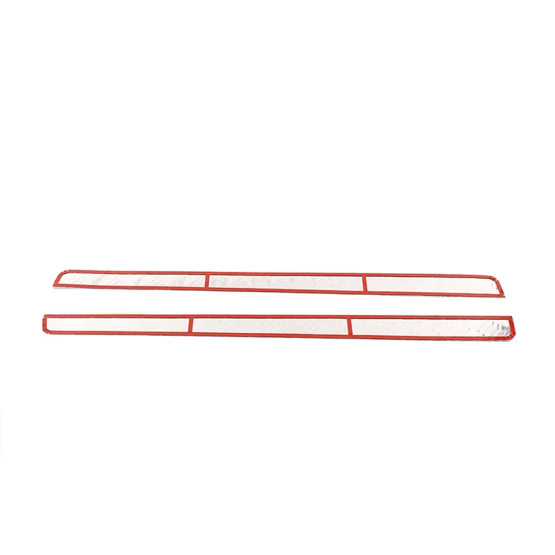 For 2007-2021 Toyota FJ Cruiser alloy car door sill protection plate cover sticker interior decoration accessories