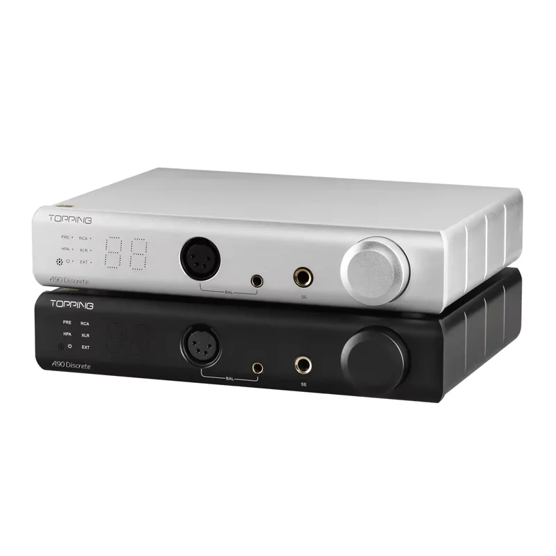 TOPPING A90D Full Balanced Headphone Amplifier XLR Pre-Amplifier AMP High Thrust And Quality Sound Multiple Input A90 Discrete