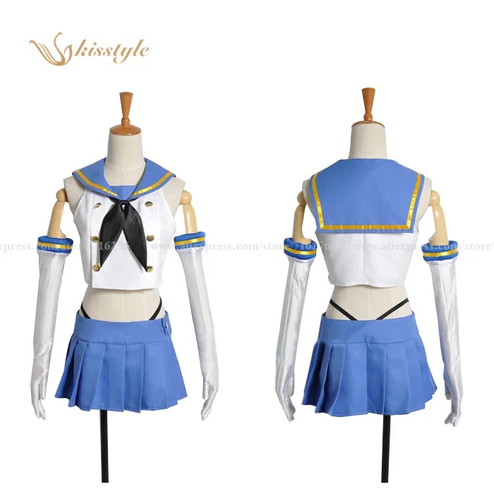 

Kisstyle Fashion Anime Kantai Collection Kancolle Fleet Girls Battleship Shimakaze Cosplay Costume,Customized Accepted