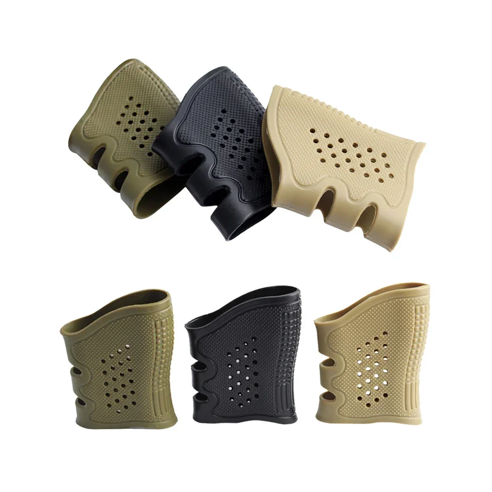 Suitable for Glock Glock17 19 20 21 22 23 34 Tactical Rubber Anti Slip Gloves Sleeve