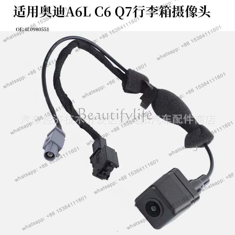 Car, tailgate switch high definition camera trunk button switch 4L0980551