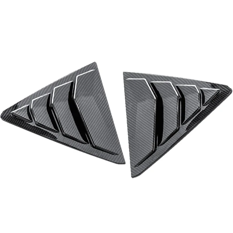 

Car Rear Triangular Window Decorative Shutters Louvers Spoiler Panel For Cadillac CT5