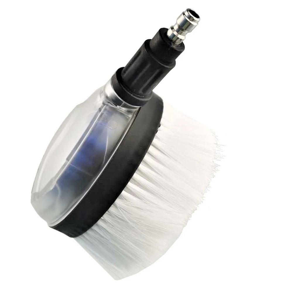 

High Pressure Water Gun Rotary Brush Automatic Rotary 1/4 Quick Coupler Car Wash Brush Pressure Car Washer Replacement Brush