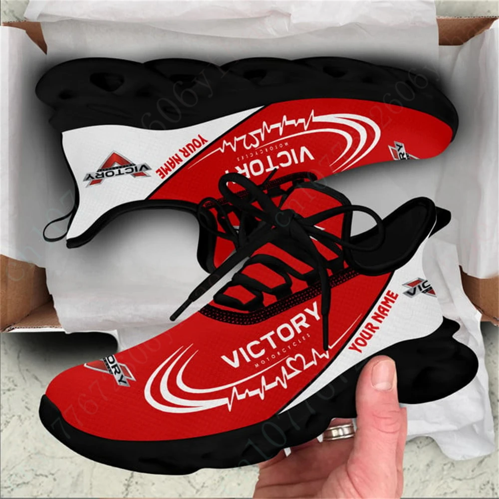 Victory-Chaussures de course décontractées unisexes pour hommes, baskets légères, chaussures de sport confortables, chaussures de tennis pour hommes, grande taille