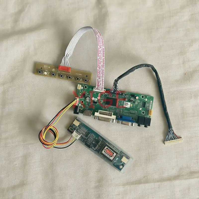 

For N154I4 TX39D80VC1GAA QD15TL08 B154EW03 Screen Drive Controller Board Kit DIY 30Pin LVDS VGA DVI HDMI 1280*800 1280x800 2CCFL