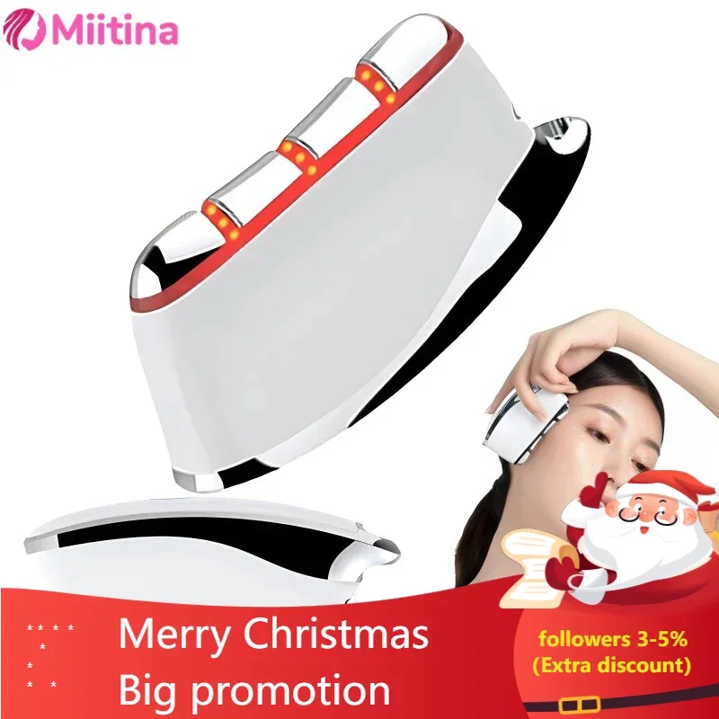 

Electric Facial Stone Scraping Device for Lifting V Face Beauty Stretching and Massage Universal Scraping Board for The Whole