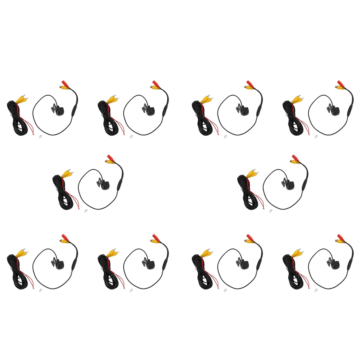 

10X Waterproof HD 170 Degree Fisheye Lens Starlight Car Reverse Backup Rear View Camera CCTV Parking Camera