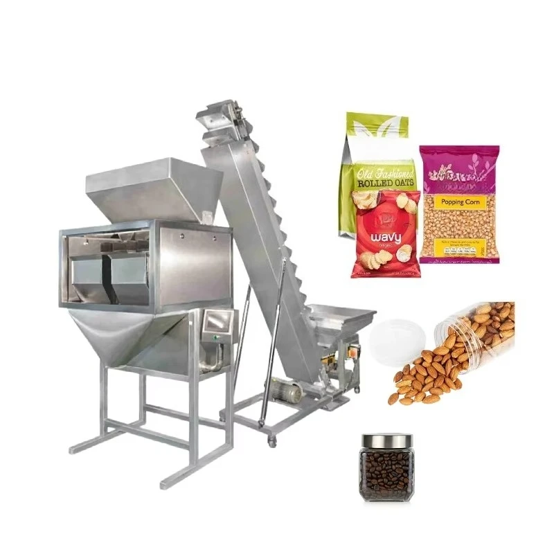 Hot Sale Customized Large Capacity Granule Filling Machine Fertilizer Tea Rice Grains Coffee Beans Sunflower Seeds Sachet