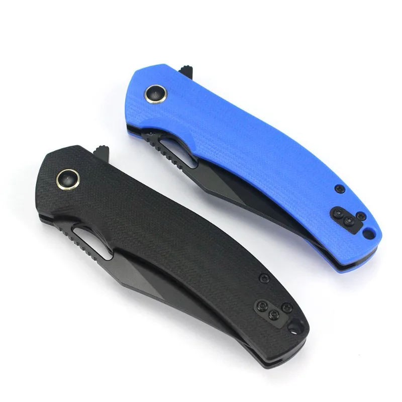GT0042 جيب سكين تخييم قابل للطي 14C28N شفرة G10 مقبض بقاء الصيد السكاكين التكتيكية في الهواء الطلق الفاكهة فائدة EDC أدوات #6
