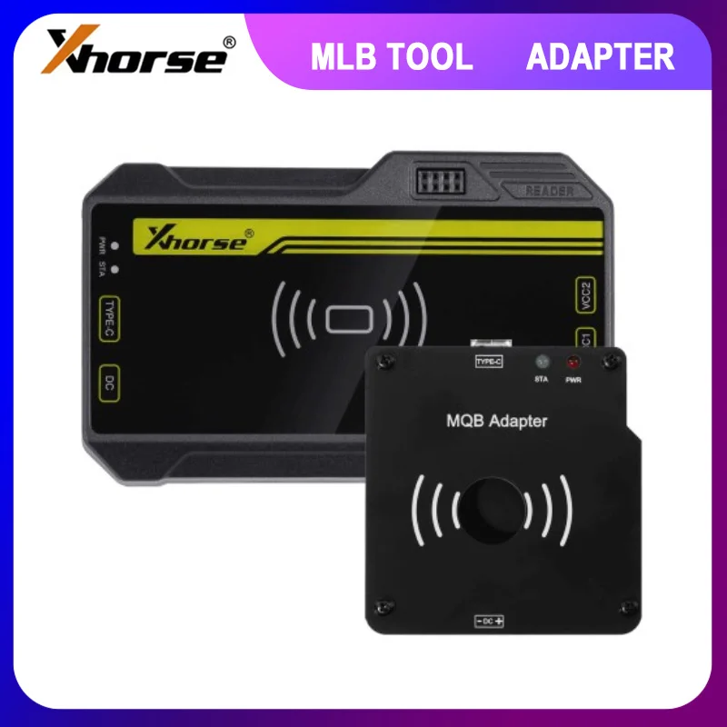 Xhorse VVDI MLB Tool XDMLB0 Key Programmer Plus XHORSE XDMQBAGL MQB MQB48 Adapter Add keys to MQB System