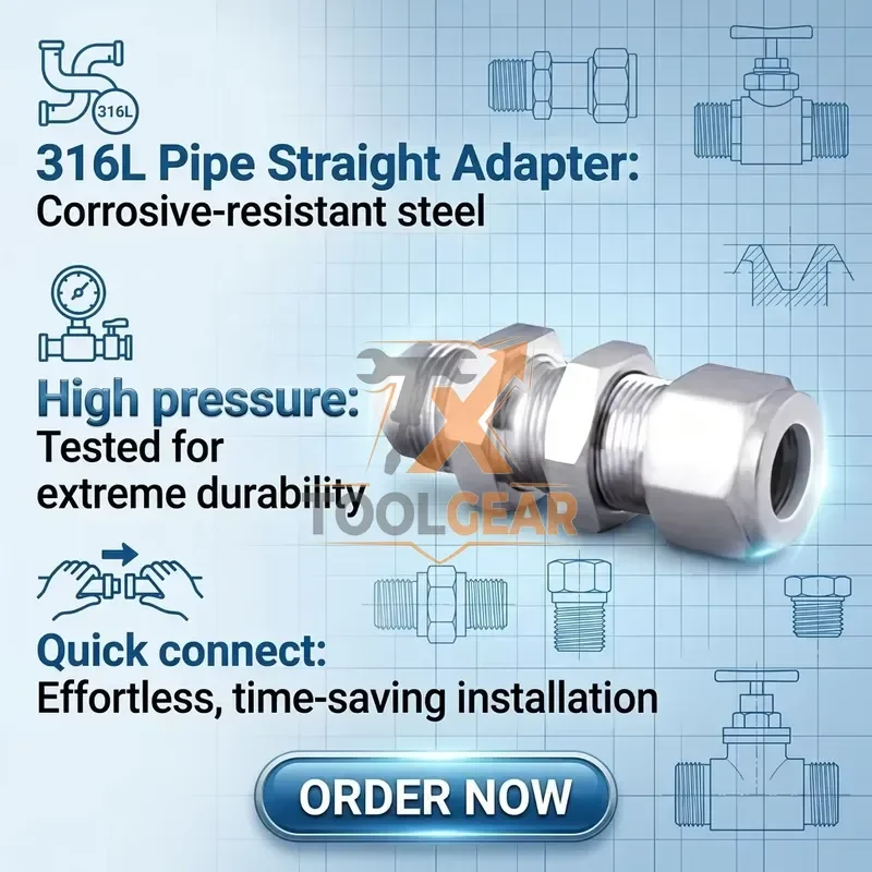 2026hotsale* AFK High Pressure Forged Stainless Steel an Bulkhead Connector Union Adapter Straight 1/4 3/8 1/2 3/4 1