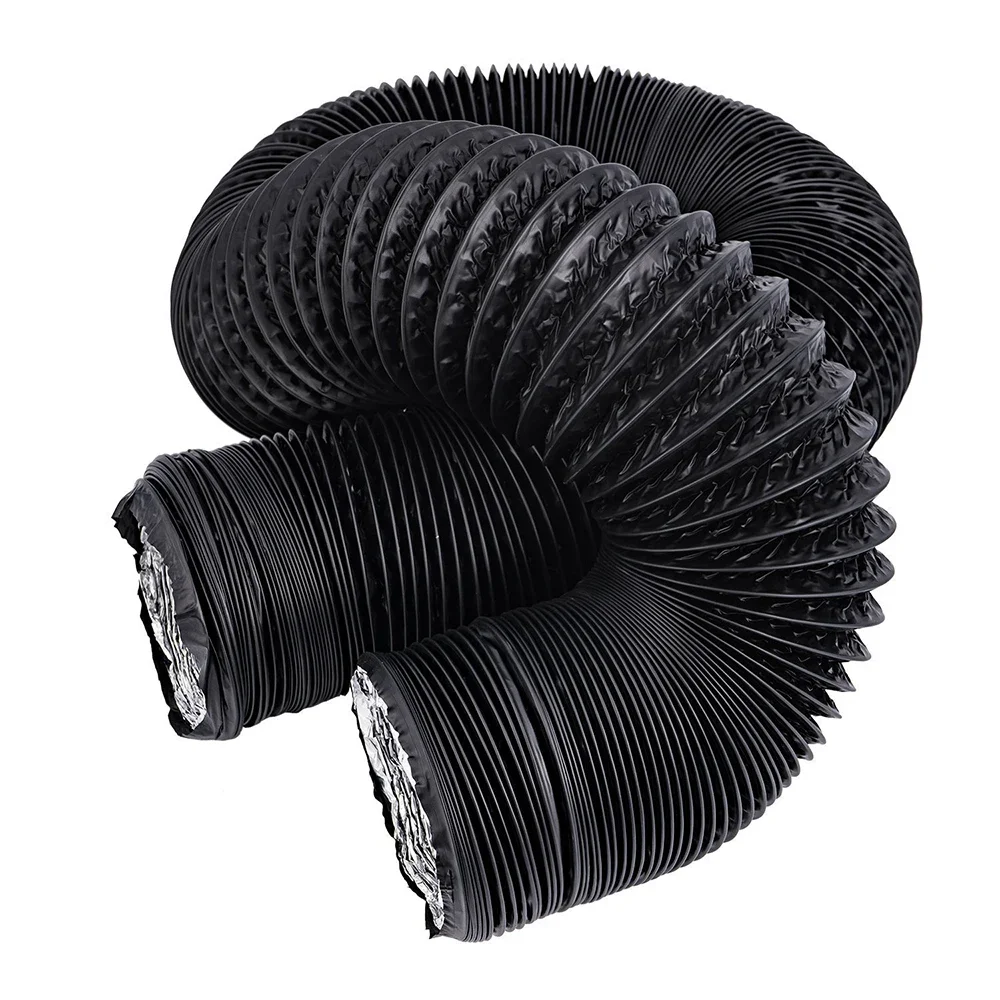 Ventilation System Tool PVC Coated Aluminum Foil Hose Flexible Air Duct Air Ducting