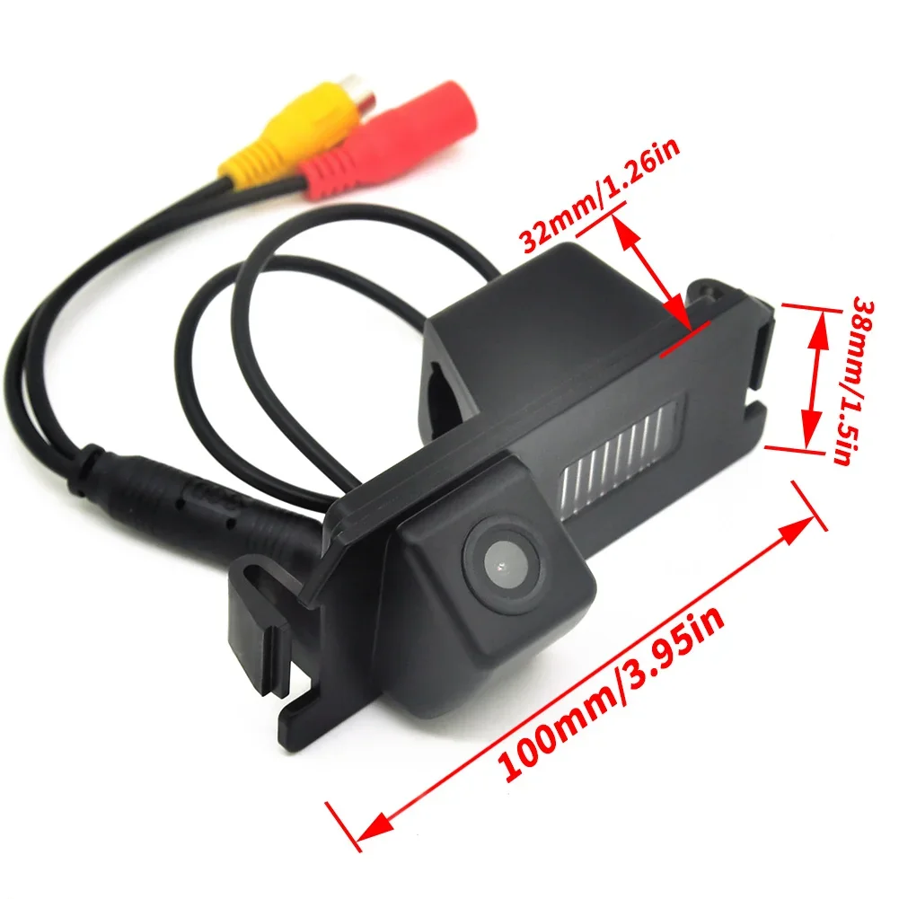 CCD Waterproof Car Parking System Camera Reversing Backup Rear View Camera For Hyundai i10 i20 2008~2015
