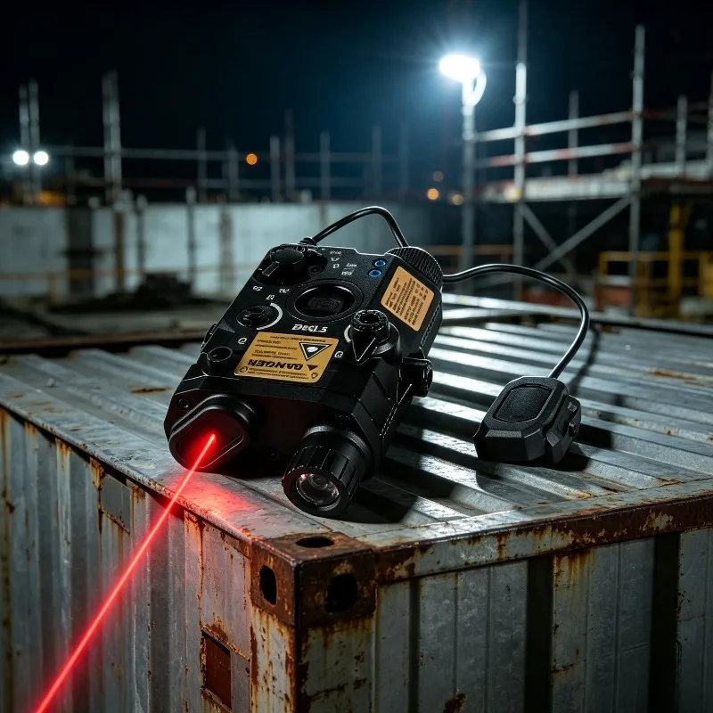 Complete Dual Control Rat Tail Set Alloy PEQ15 Red Green Light Indicator Mod Parts for M300A M600C Flashlight